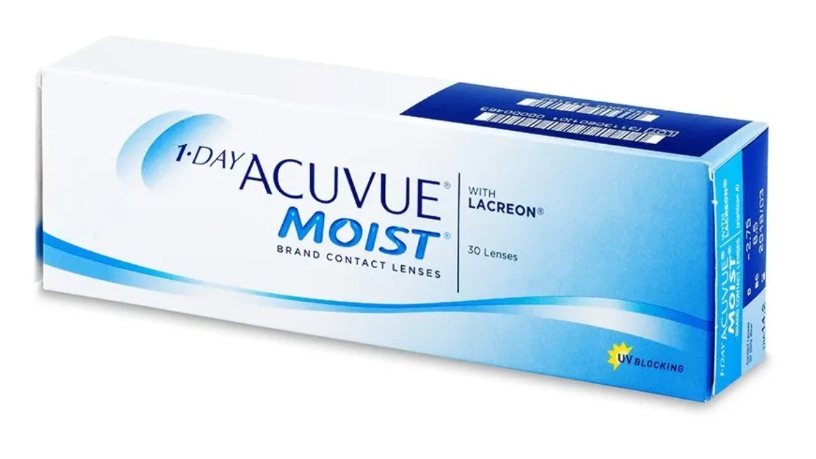 ПОСБУТИСЯ ВІД СУХОСТІ ОЧЕЙ ЗА ДОПОМОГЮ ЛІНЗ 1 DAY ACUVUE MOIST